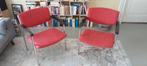 Vintage design stoelen fauteuil, Huis en Inrichting, Stoelen, Ophalen, Gebruikt, Vintage, Metaal