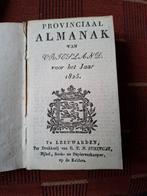 Almanak Vriesland 1825, Antiek en Kunst, Ophalen of Verzenden