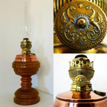 Antieke petroleumlamp / olielamp Matador Brenner ca. 1900 beschikbaar voor biedingen