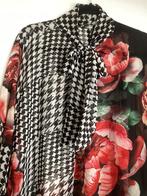 Mat, VDR, ophilia voile blouse., Kleding | Dames, Grote Maten, Ophalen of Verzenden, Zo goed als nieuw, Zwart, Blouse of Tuniek