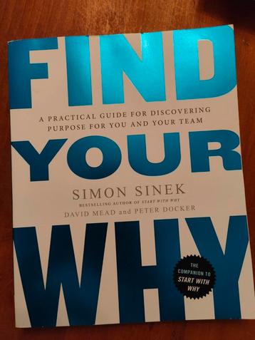 Find your why - Simon Sinek beschikbaar voor biedingen
