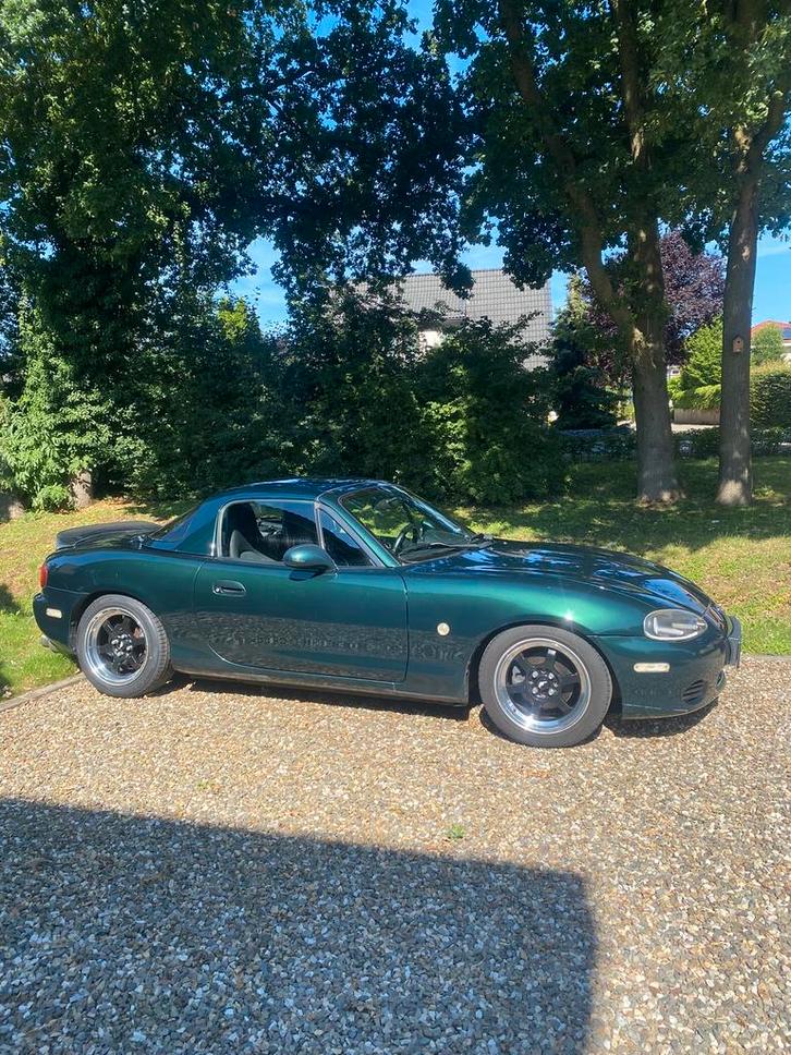 Mazda MX-5 1.6 I 2002 Groen, Auto's, Mazda, Particulier, MX-5, Benzine, E, Cabriolet, Handgeschakeld, Origineel Nederlands, Groen