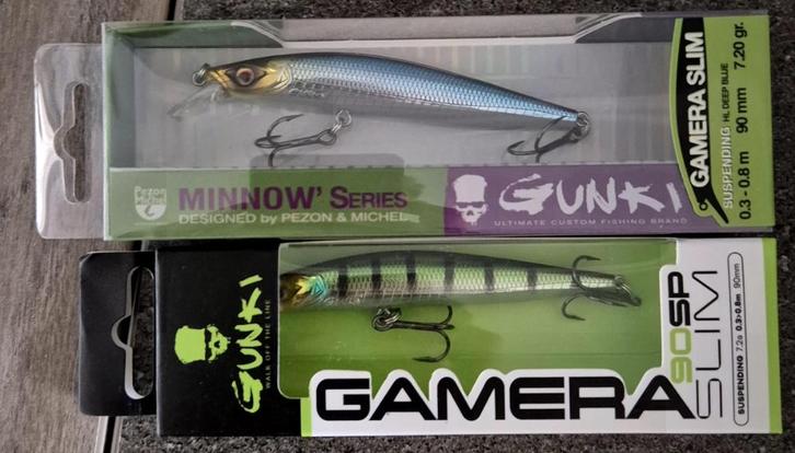 GUNKI GAMERA SLIM 90 SP.    2st, Watersport en Boten, Hengelsport | Algemeen, Nieuw, Kunstaas, Ophalen of Verzenden