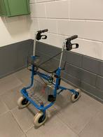 Premis Provo rollator, blauw met zitje en inklapbaar, Diversen, Rollators, Ophalen, Opvouwbaar, Gebruikt