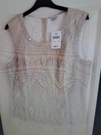 DAMES TOP/ HES MOUWLOOS NIEUW MAAT 42 NIEUWPRIJS, Beige, Maat 42/44 (L), Nieuw, Ophalen of Verzenden