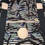 Kipling schoudertas met tropische print – grote maat 48664, Kipling, ., Zwart, Ophalen of Verzenden