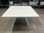 Tafel, Huis en Inrichting, Tafels | Eettafels, Ophalen, Gebruikt, Vierkant, Vijf personen of meer