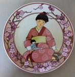 Bord Japans meisje Villeroy & Boch, Antiek en Kunst, Ophalen of Verzenden