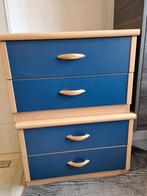 2 nachtkastjes 60 x 47 cm gratis, Ophalen, Gebruikt, 50 tot 100 cm, Minder dan 100 cm