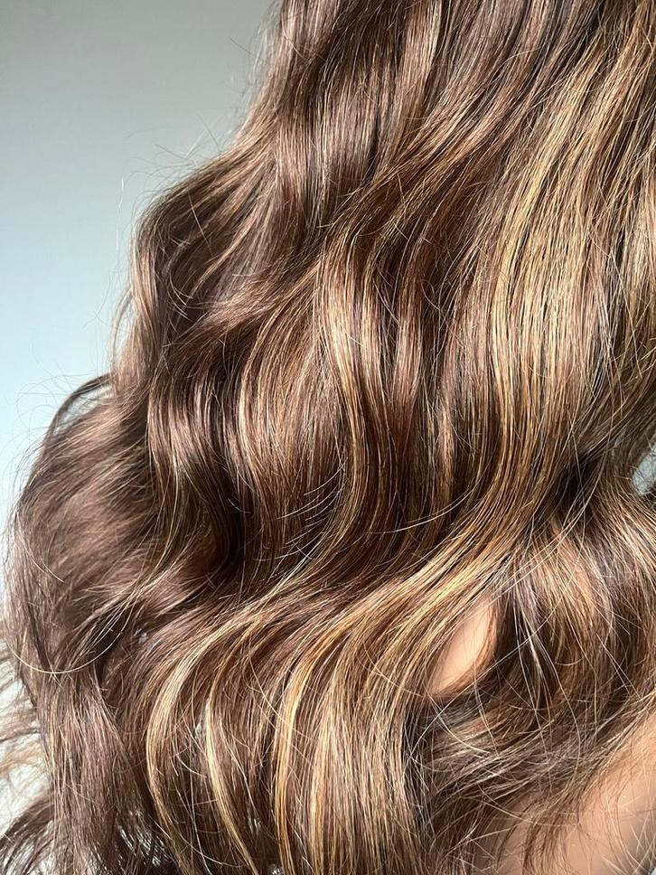 Virgin dark brown balayage lace wig haarwerk pruik echt haar, Sieraden, Tassen en Uiterlijk, Uiterlijk | Haarverzorging, Zo goed als nieuw