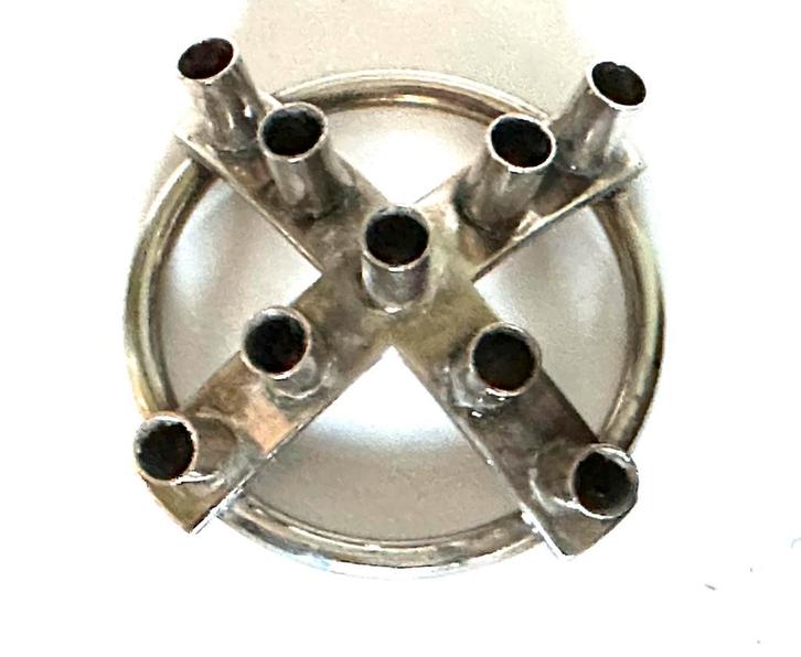 Scandia design Hellerup Denmark kandelaar, Antiek en Kunst, Antiek | Kandelaars, Overige materialen, Ophalen of Verzenden