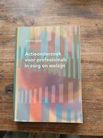 Actieonderzoek voor professionals in zorg en welzijn, Ophalen of Verzenden, Zo goed als nieuw