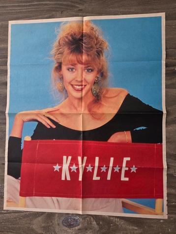 Grote 80s Poster van Kylie Minogue  beschikbaar voor biedingen
