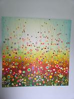 Origineel Werk Yulia Muravyeva op Doek 110x110cm, Antiek en Kunst, Ophalen