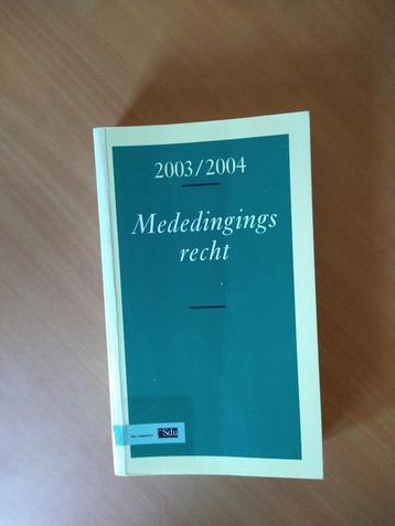 Mededingingsrecht 2003/2004 beschikbaar voor biedingen