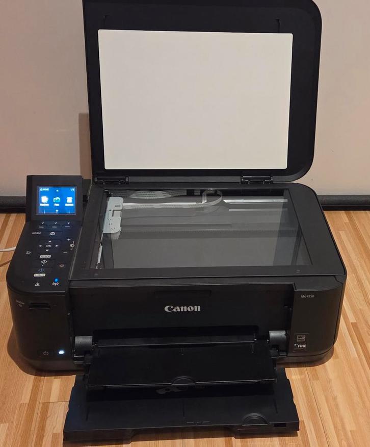 Canon Pixma MG4250 All-in-One Printer, Computers en Software, Printers, Gebruikt, All-in-one, Inkjetprinter, Kleur printen, Kopieren