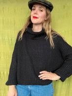 Zwarte trui / coltrui - H&M - gebreid - L/40, H&M, Ophalen of Verzenden, Maat 38/40 (M), Zwart