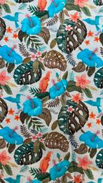 Leaves and birds tricot, 120 cm of meer, Ophalen of Verzenden, Zo goed als nieuw, Katoen