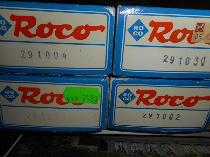 SET ROCO Hbils SCHUIFWAND WAGONS SBB-CFF, Hobby en Vrije tijd, Modeltreinen | H0, Zo goed als nieuw, Wagon, Wisselstroom, Roco