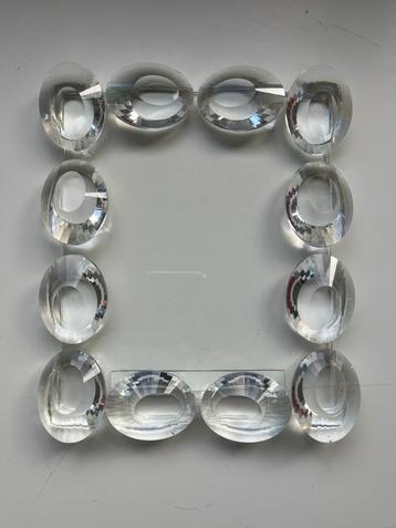 Kristallen fotolijst/frame, nw in doos (15 x 18cm) beschikbaar voor biedingen