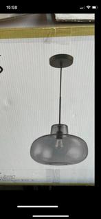 Hanglamp Sjors - Rookglas Zwart, Ophalen, Nieuw, Glas, 75 cm of meer