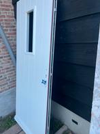 Buitendeur voordeur 930 x 2135, Ophalen, 80 tot 100 cm, 215 cm of meer, Hout