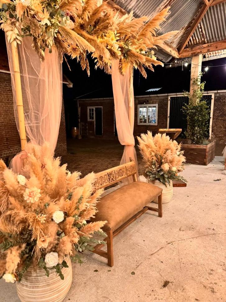 Boho ibiza bruiloft decoratie, Hobby en Vrije tijd, Feestartikelen | Verhuur, Zo goed als nieuw, Geboorte of Huwelijk, Ophalen