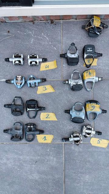 Look, vintage, SPD en Shimano pedalen beschikbaar voor biedingen