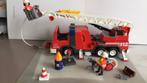 Playmobil vintage 1996 brandweerwagen 3182 met toebehoren, Ophalen of Verzenden, Gebruikt