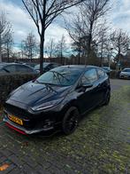 Ford Fiësta 1.0 103KW/140PK 3D 2014 Zwart/2e Eigenaar, Auto's, Ford, Voorwielaandrijving, Stof, Zwart, Zwart