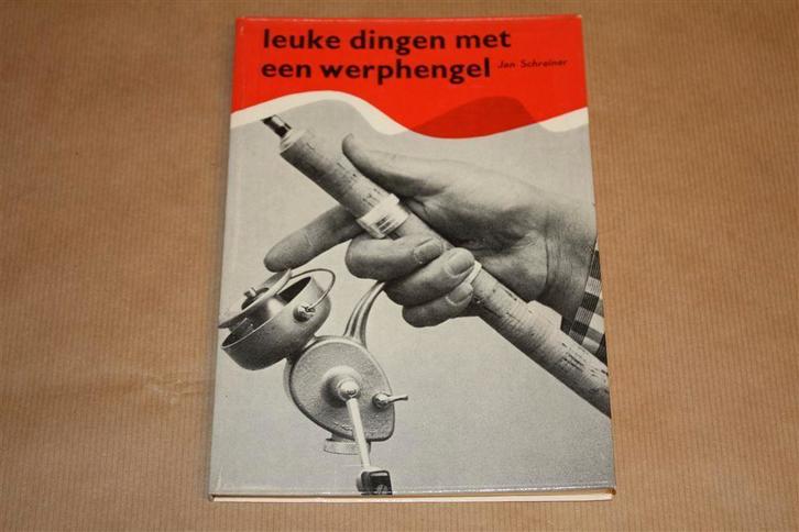 Leuke dingen met een werphengel - Jan Schreiner, Boeken, Hobby en Vrije tijd, Zo goed als nieuw, Overige onderwerpen, Ophalen of Verzenden