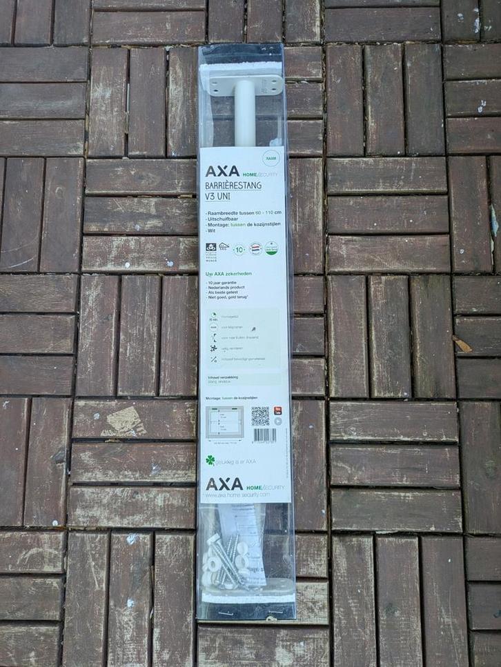 Axa barrièrestang v3 uni (60-110 cm), Doe-het-zelf en Verbouw, Glas en Ramen, Zo goed als nieuw, Dakraam, 80 tot 120 cm, Ophalen of Verzenden
