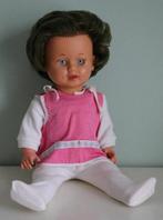 Vintage Schildkröt Schildpad pop met kleding 40 cm. ca.1970, Verzamelen, Poppen, Ophalen of Verzenden, Gebruikt, Pop