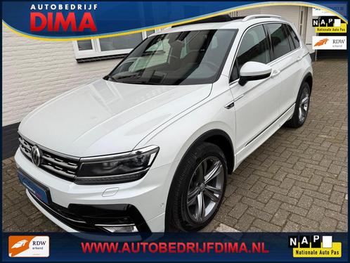 Volkswagen Tiguan 2.0 TSI 220 Pk 4Motion R-Line 2x/ Pano/ 36, Auto's, Volkswagen, Te koop, Tiguan, 360° camera, 4x4, ABS, Achteruitrijcamera