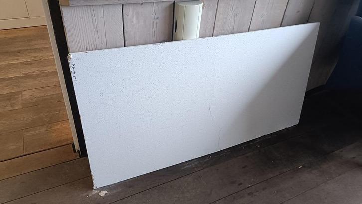 Gipskarton plafond platen/panelen, Doe-het-zelf en Verbouw, Platen en Panelen, Gebruikt, Overige materialen, Minder dan 20 mm