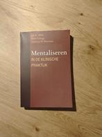 Mentaliseren in de klinische praktijk - ISBN 9789057122774, Ophalen of Verzenden, Beta, Zo goed als nieuw, HBO