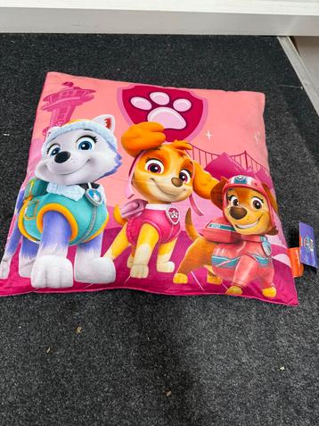 Paw Patrol Kussen Roze Vierkant beschikbaar voor biedingen