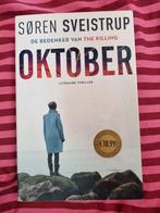 Oktober - Søren Sveistrup thriller, Ophalen of Verzenden, Gelezen, Søren Sveistrup, Europa overig