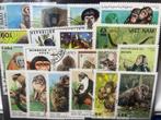 postzegels apen, Ophalen of Verzenden, Overige landen, Gestempeld
