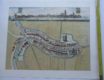 Reproductie IJlst, Hindelopen, Leeuwarden 1664 beschikbaar voor biedingen