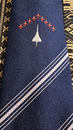 Rode en witte straaljager stropdas, Ophalen of Verzenden, Nieuw, Blauw