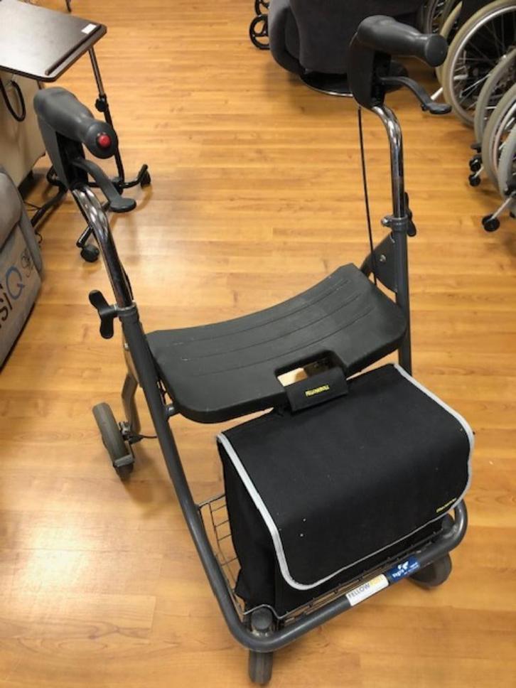 Rollator Fellow Roll, speciaal voor mensen met Parkinson, Diversen, Rollators, Zo goed als nieuw, Lichtgewicht, Opvouwbaar, Ophalen of Verzenden