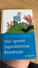 Astrid Lindgren - Hier spreekt superdetective Blomkwist, Ophalen of Verzenden, Zo goed als nieuw, Astrid Lindgren