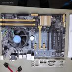 Moederbord met Intel processor en geluidskaart, Ophalen of Verzenden, Gebruikt, Intel Core i5, 3 tot 4 Ghz
