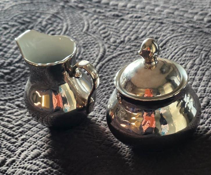 Schumann Arzberg Bavaria Suikerpot & Melkkan, Antiek en Kunst, Antiek | Porselein, Ophalen