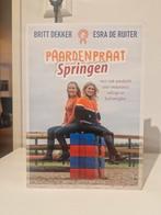 Paardenpraat Springen - Britt Dekker & Esra de Ruiter, Britt Dekker & Esra de Ruiter, Ophalen of Verzenden, Zo goed als nieuw