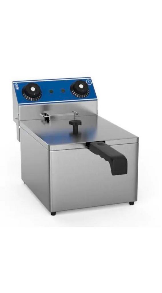 CaterTech Frituurpan 8 Liter - Nieuw in doos!, Witgoed en Apparatuur, Frituurpannen, Zo goed als nieuw, 4 liter of meer, Uitneembare binnenpan