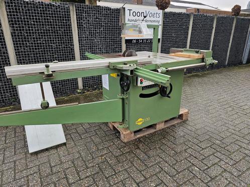 Harwi Cirkelzaag met roltafel en motorrem, Doe-het-zelf en Verbouw, Gereedschap | Zaagmachines, Zo goed als nieuw, Cirkelzaag