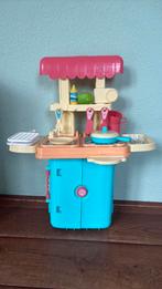 Plastic keukentje, inklapbaar, Kinderen en Baby's, Speelgoed | Speelkeukens, Ophalen, Gebruikt, Kunststof, Speelkeuken