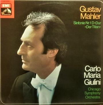 LP - MAHLER - Sinfonie 1, Der Titan - Carlo Maria Giulini beschikbaar voor biedingen